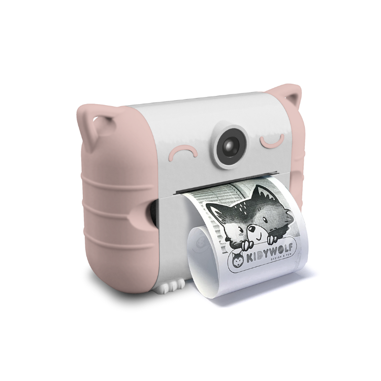 Kidyprint – Thermische printcamera (Roze)